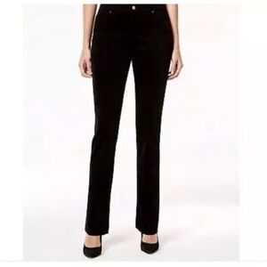 J. Jill Authentic Fit Slim-Leg Velvet Pants - 6Tall